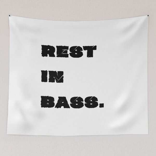 Item preview, REST IN BASS. designed and sold by ProdByRTHA.