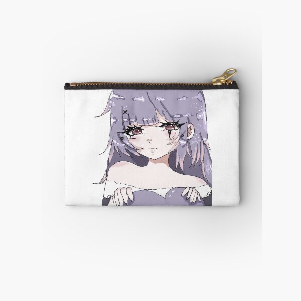 Item preview, cute Purple haired anime girl designed and sold by MysticRacoon6.