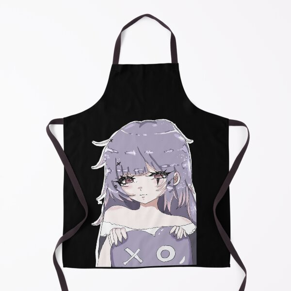 Item preview, cute Purple haired anime girl designed and sold by MysticRacoon6.