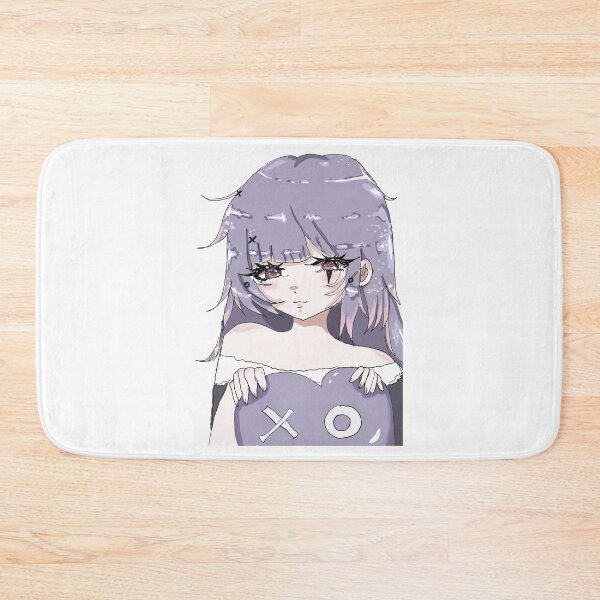 Item preview, cute Purple haired anime girl designed and sold by MysticRacoon6.