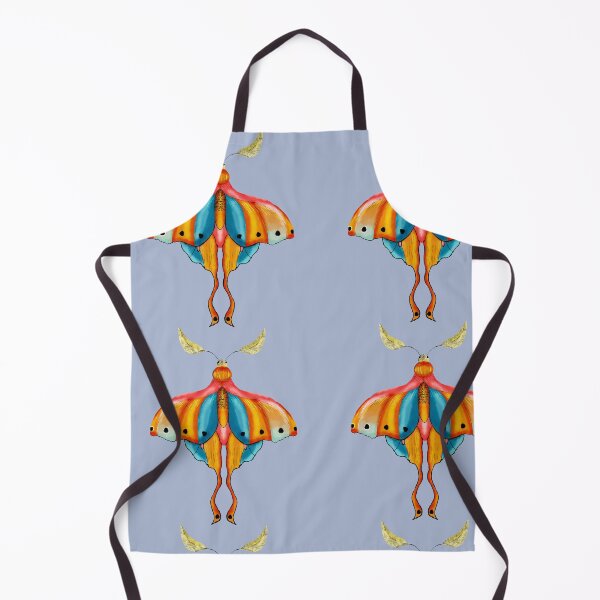 Item preview, Dreamy Cottagecore Floral Pattern | Colorful Boho Moth Art designed and sold by VirtuallyCreativ .