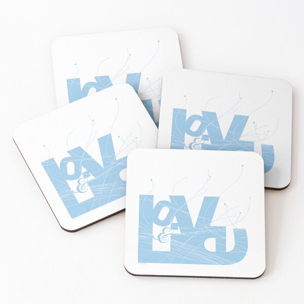 Item preview, love & live 2 blue designed and sold by feigenherz.