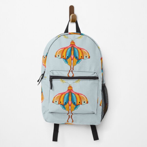 Item preview, Dreamy Cottagecore Floral Pattern | Colorful Boho Moth Art designed and sold by VirtuallyCreativ .