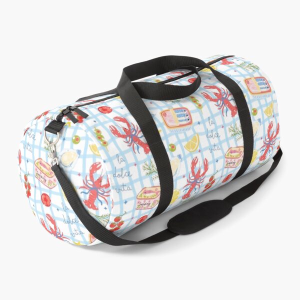 Item preview, La Dolce Seafood Pattern - Coastal Italian Summer Aesthetic designed and sold by Rangmanch.