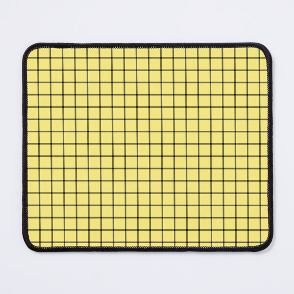 Item preview, Yellow And Black Mini Gingham Pattern designed and sold by pattern-archive.
