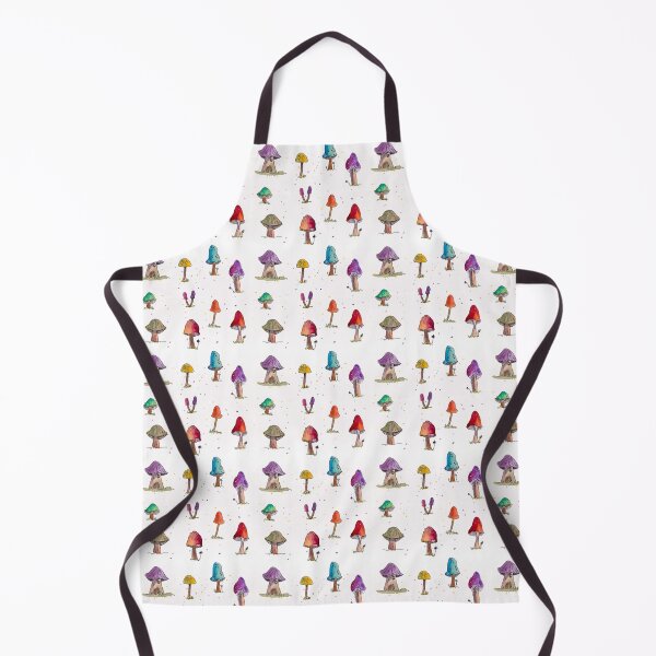 Item preview, Colorful Mushrooms Pattern designed and sold by olga-b-draws.