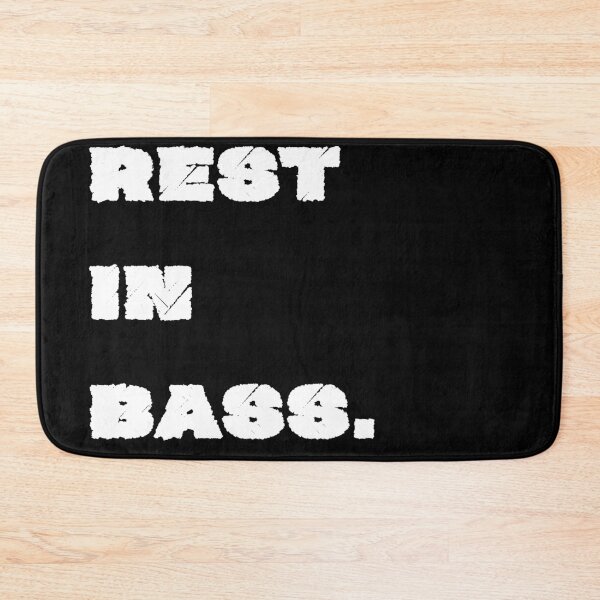 Item preview, REST IN BASS. (Dark) designed and sold by ProdByRTHA.