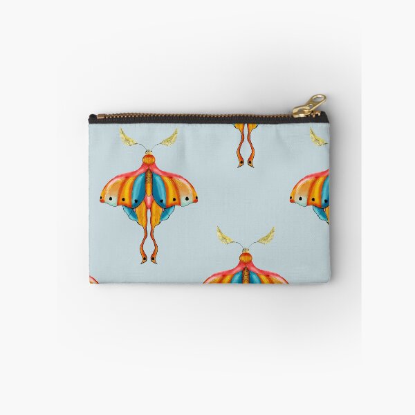 Item preview, Dreamy Cottagecore Floral Pattern | Colorful Boho Moth Art designed and sold by VirtuallyCreativ .