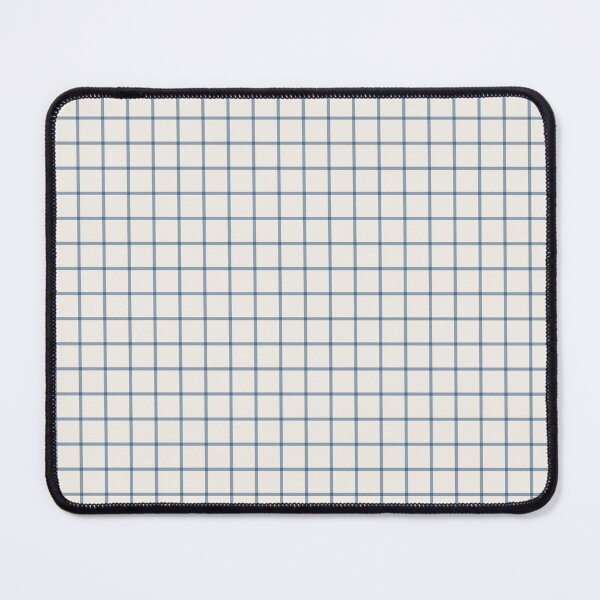 Item preview, Cream And Blue Mini Gingham Pattern designed and sold by pattern-archive.