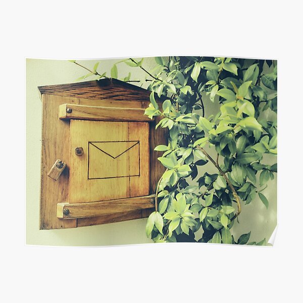 Greening green basque PO Box Poster