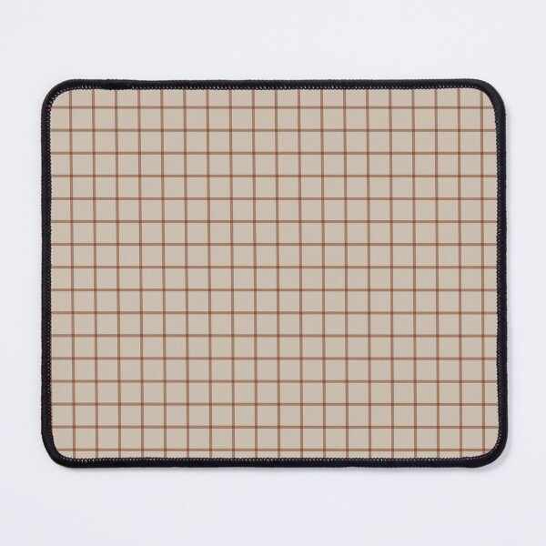 Item preview, Sand And Copper Mini Gingham Pattern designed and sold by pattern-archive.