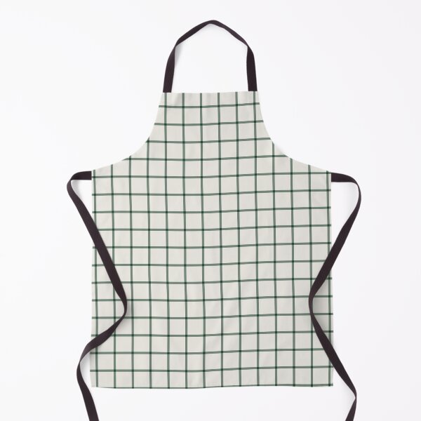 Item preview, Cream And Green Mini Gingham Pattern designed and sold by pattern-archive.