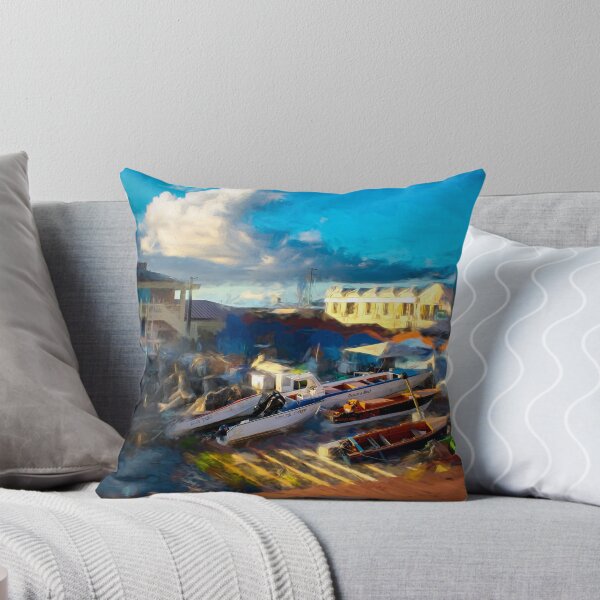 Item preview, Dusk Impressions in Roseau Harbor  designed and sold by Wayne King.