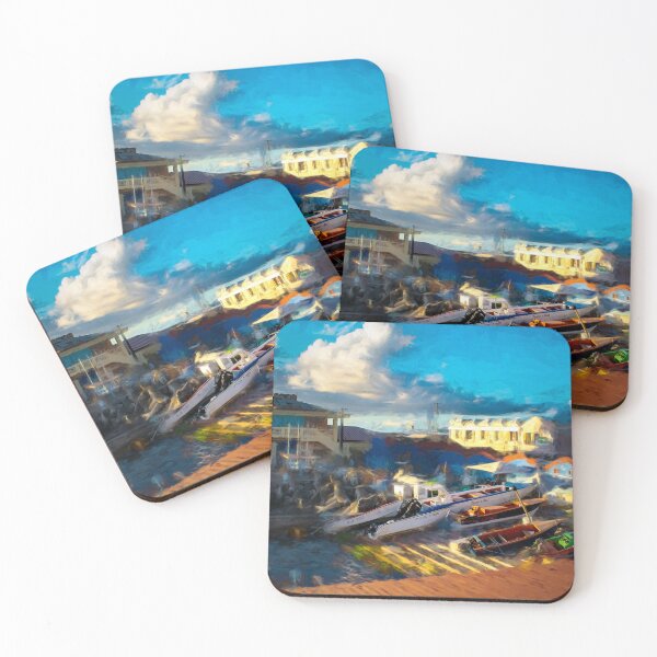 Item preview, Dusk Impressions in Roseau Harbor  designed and sold by Wayne King.