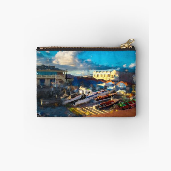 Item preview, Dusk Impressions in Roseau Harbor  designed and sold by Wayne King.