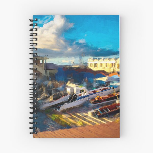 Item preview, Dusk Impressions in Roseau Harbor  designed and sold by Wayne King.