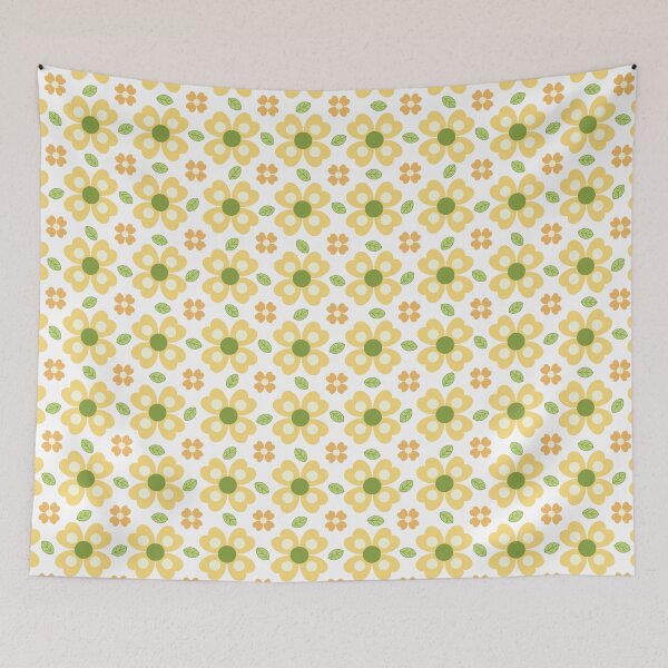 Item preview, Yellow Floral Seamless Pattern designed and sold by PAWIRADA.