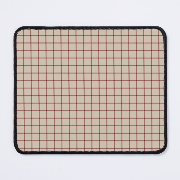Item preview, Beige And Red Mini Gingham Pattern designed and sold by pattern-archive.