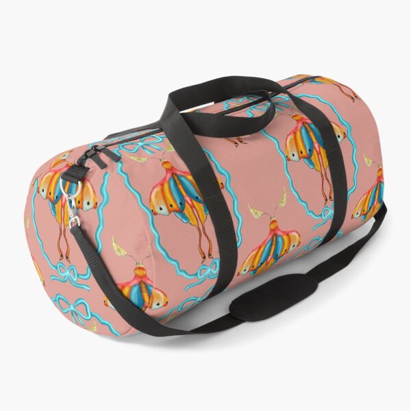 Item preview, Dreamy Cottagecore Floral Pattern | Colorful Boho Moth Art designed and sold by VirtuallyCreativ .