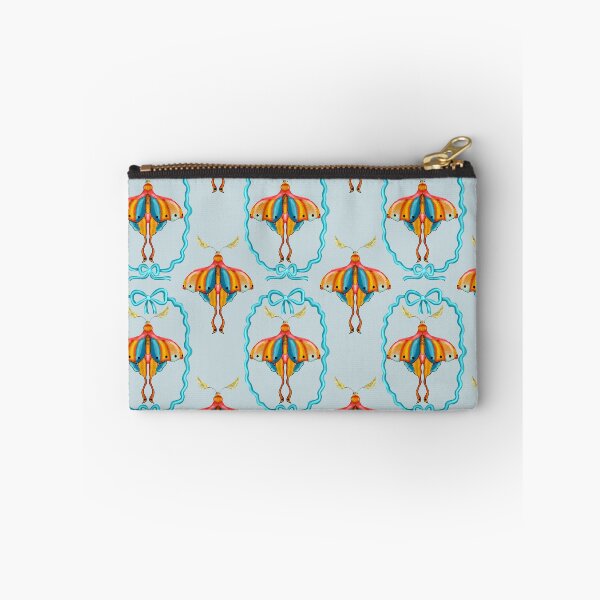 Item preview, Dreamy Cottagecore Floral Pattern | Colorful Boho Moth Art designed and sold by VirtuallyCreativ .