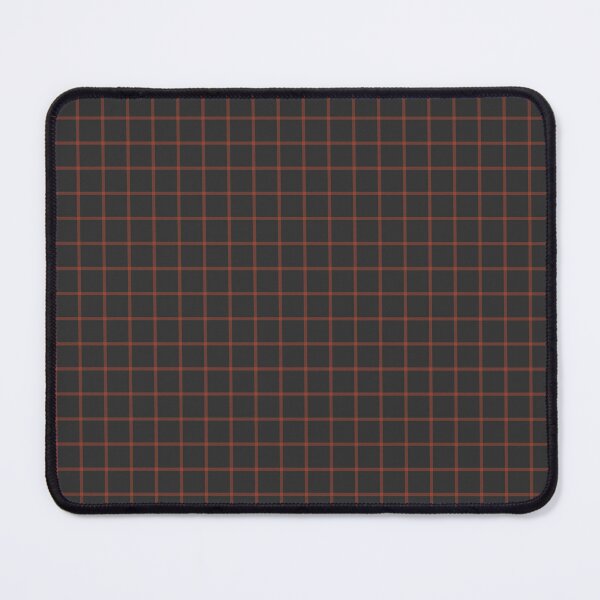 Item preview, Charcoal And Rust Mini Gingham Pattern designed and sold by pattern-archive.