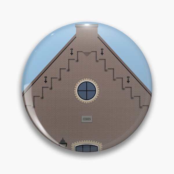 Item preview, Pumping Station Ceres, Wormer - Poster style designed and sold by Exvista-NL.