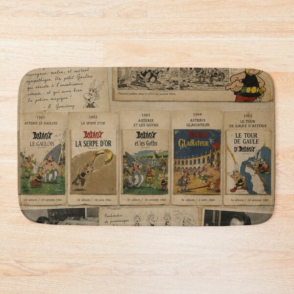 Item preview, Asterix Origins – Vintage Editorial Tribute Poster designed and sold by JcAbstractArt.
