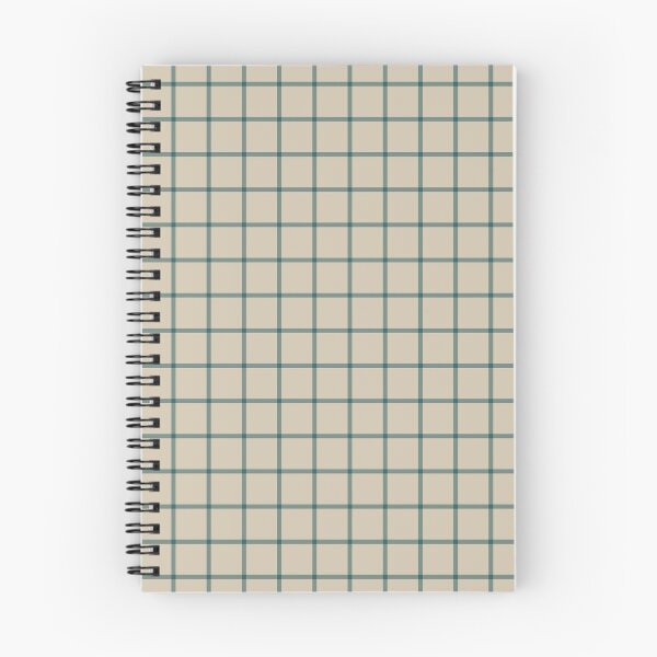Item preview, Beige And Teal Mini Gingham Pattern designed and sold by pattern-archive.