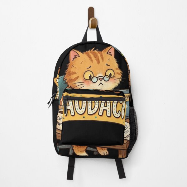 Item preview, Funny Cat Procrastinating Gathering The Audacity designed and sold by RoyalDeluxGo.