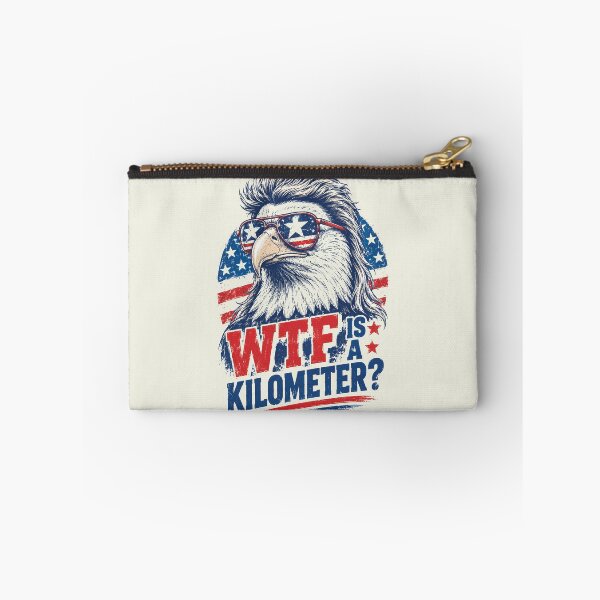 Item preview, WTF Is A Kilometer - Funny 4th of July 2 designed and sold by Schroedingerska.