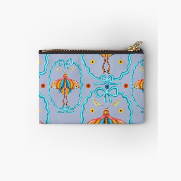 Item preview, Dreamy Cottagecore Floral Pattern | Colorful Boho Moth Art designed and sold by VirtuallyCreativ .