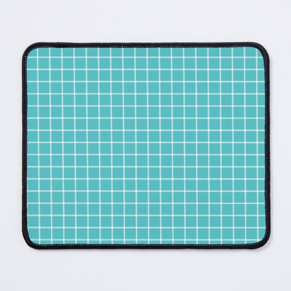 Item preview, Aqua And White Mini Gingham Pattern designed and sold by pattern-archive.