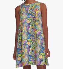 The Purple Frida A-Line Dress