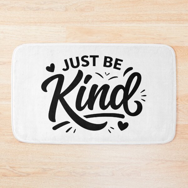 Item preview, Just Be Kind Kindness Quote Positive Affirmation Art designed and sold by crouchingpixel.