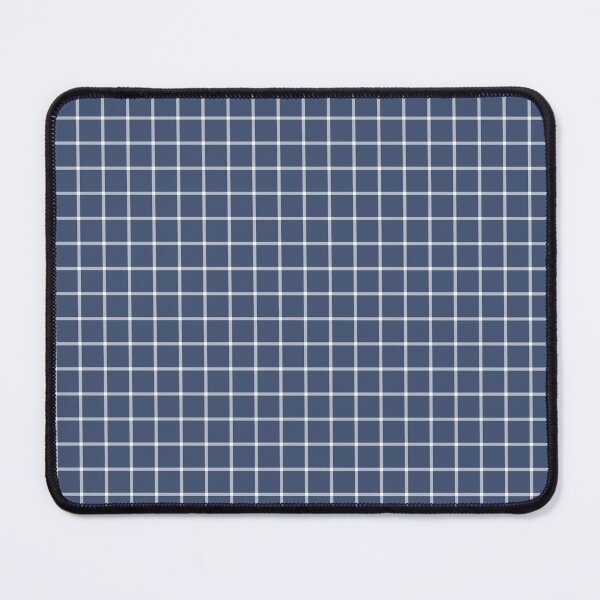 Item preview, Blue And White Mini Gingham Pattern designed and sold by pattern-archive.