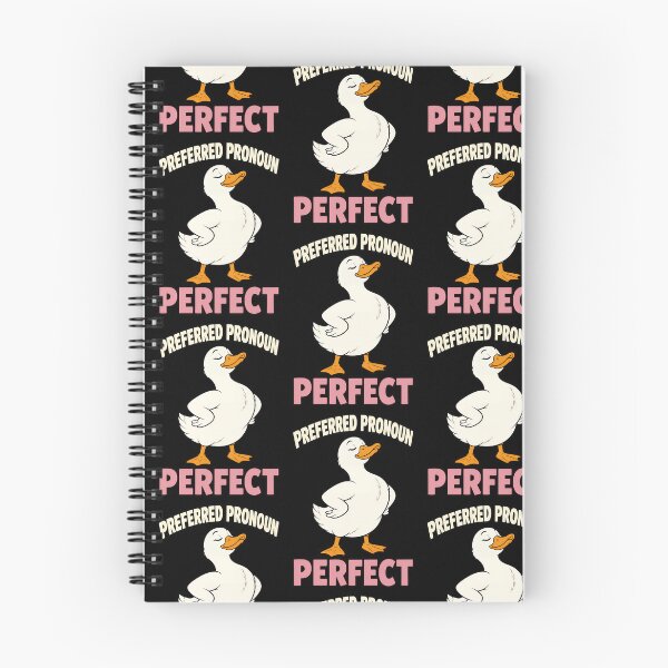 Item preview, Preferred Pronoun Perfect Funny Duck Confidence Quote designed and sold by TeeTimeTreasure.