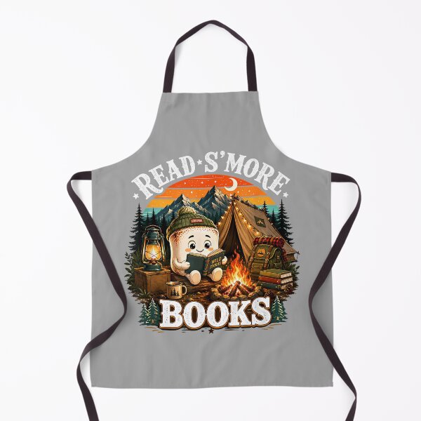 Item preview, Read S'More Books Cute Campfire Reading Book Lovers Camping designed and sold by GreggRoss.