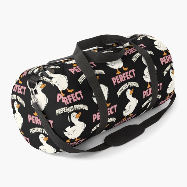 Item preview, Preferred Pronoun Perfect Funny Duck Confidence Quote designed and sold by TeeTimeTreasure.