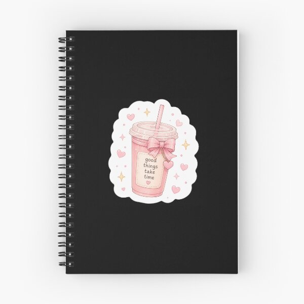 Item preview, Cute Pink Coffee Aesthetic Sticker designed and sold by Douaa_Print.
