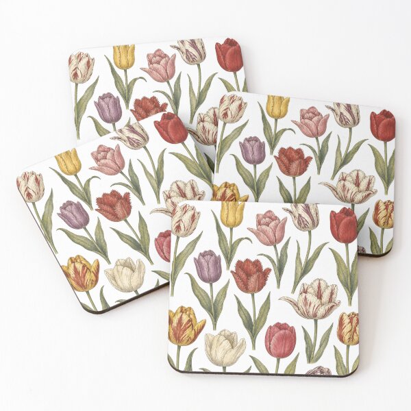 Item preview, Vintage Tulip Botanical Pattern | Floral Cottagecore Design designed and sold by DreamPixelPrint.