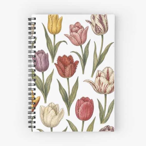 Item preview, Vintage Tulip Botanical Pattern | Floral Cottagecore Design designed and sold by DreamPixelPrint.