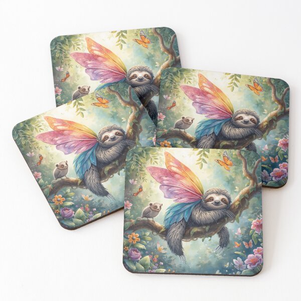 Item preview, I might be a sloth - but I can fly - I am a fairy designed and sold by domdjs4239.