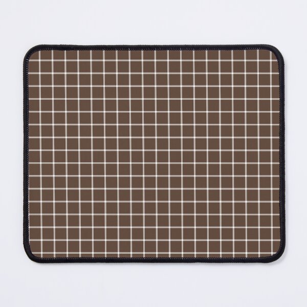 Item preview, Brown And White Mini Gingham Pattern designed and sold by pattern-archive.