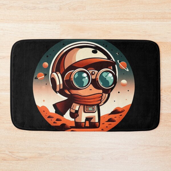 Item preview, Retro Future Space Explorer Cartoon designed and sold by Shape-Forge.