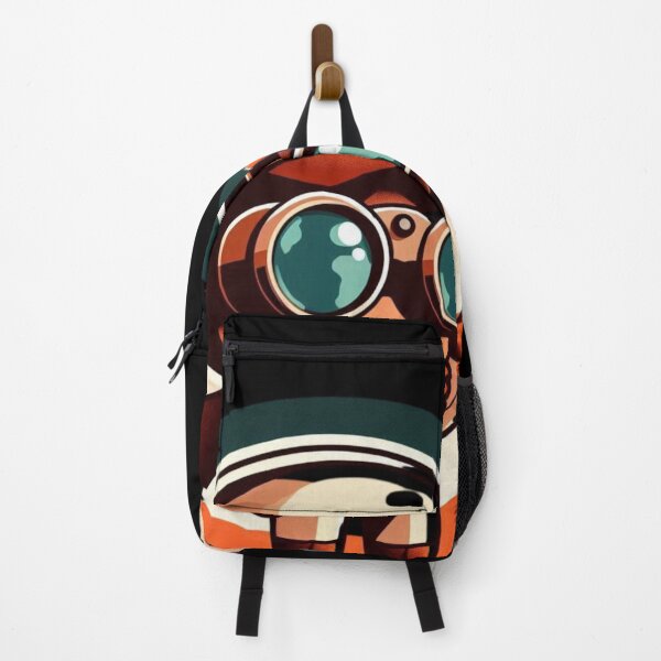 Item preview, Retro Future Space Explorer Cartoon designed and sold by Shape-Forge.