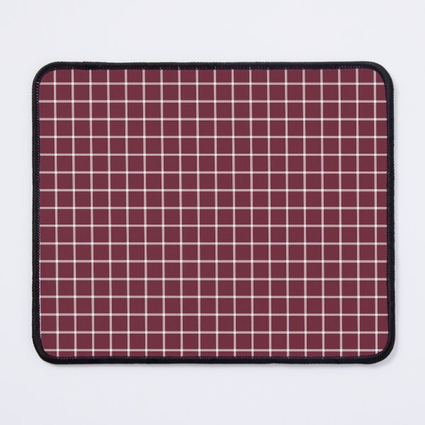 Item preview, Burgundy And White Mini Gingham Pattern designed and sold by pattern-archive.