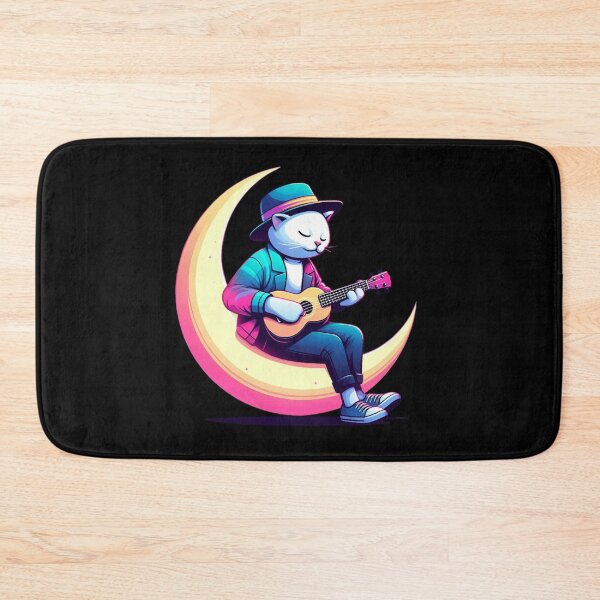 Item preview, Moonlight Melody – Musical Cat Dream Art designed and sold by Dogandesighn.