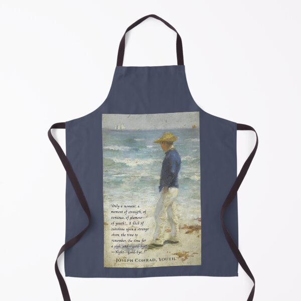 Item preview, Joseph Conrad quote: Only a moment; a moment of strength, of romance, of glamour—of youth!... A flick of sunshine upon a strange shore, designed and sold by artbleed.