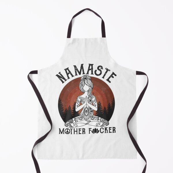 Item preview, Namaste Mother Fucker Wall Art — Funny Yoga Poster, Sassy Yoga Sticker, Mindfulness & Humor Gift designed and sold by Ulikedigital14.