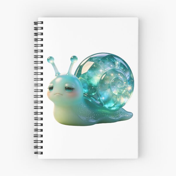 Item preview, Tired Emerald Snail designed and sold by ABYSSLAB.